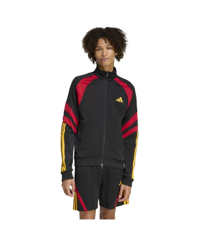 Veste Homme adidas Tiro Np Tt Noir / Rouge / Or