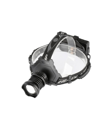 Frontal de Montaña JoluviZoom 1000Usbb-C+Usb Negro