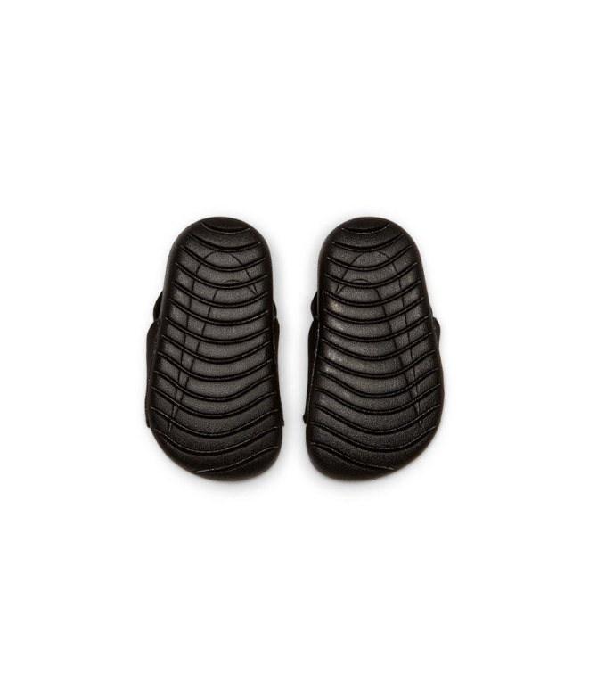 Sandalias Nike Kawa Slide (Td) Niño Negro