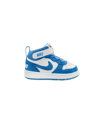 Zapatillas Nike Court Borough Mid 2 (Tdv) Infantil Blanco