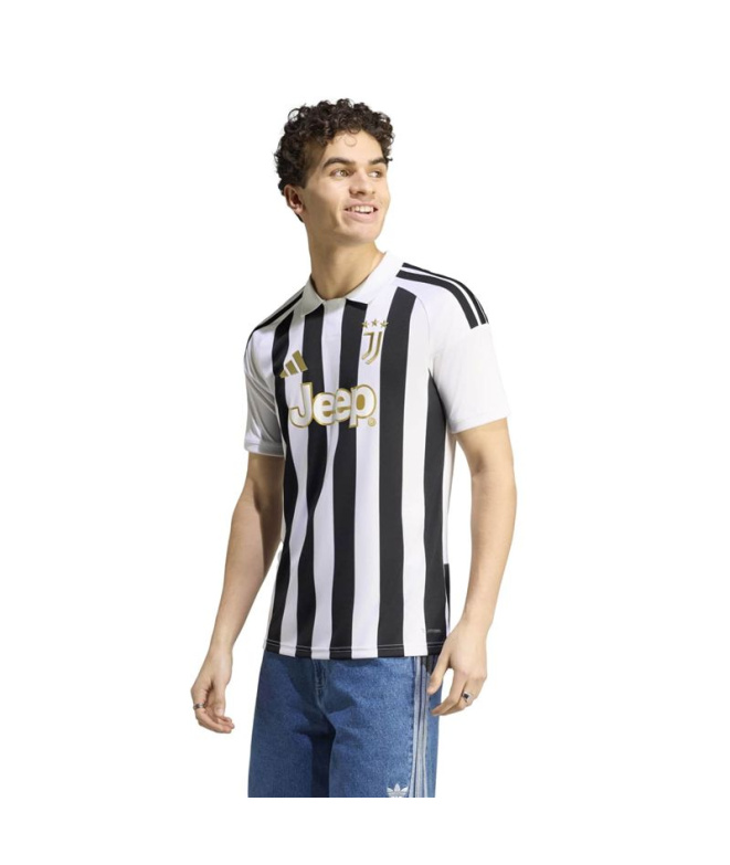 T-shirt Football adidas Juventus H Blanc/Noir