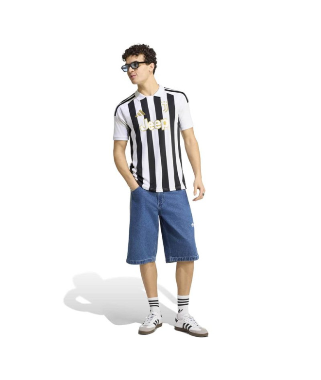T-shirt Football adidas Juventus H Blanc/Noir