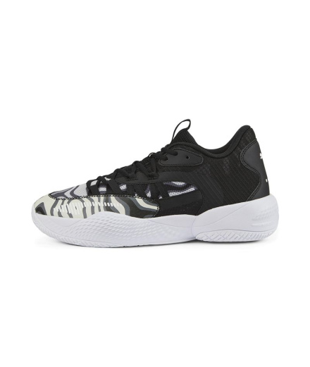 Sapatilhas basquetebol Homem Puma Court Rider 2.0 Lava Black