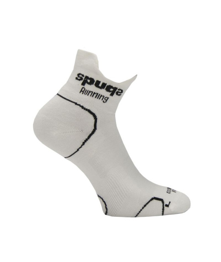 Meias esportivas brancas Spuqs Coolmax Speed