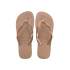 Tongs Havaianas Haut brides beiges
