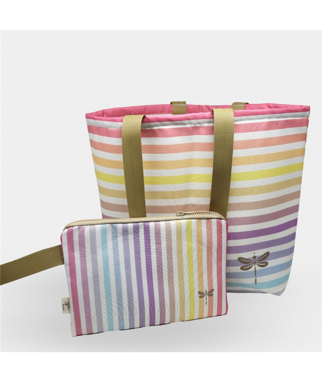 Bolsa de praia Secaneta 48X33X14 com estampa...