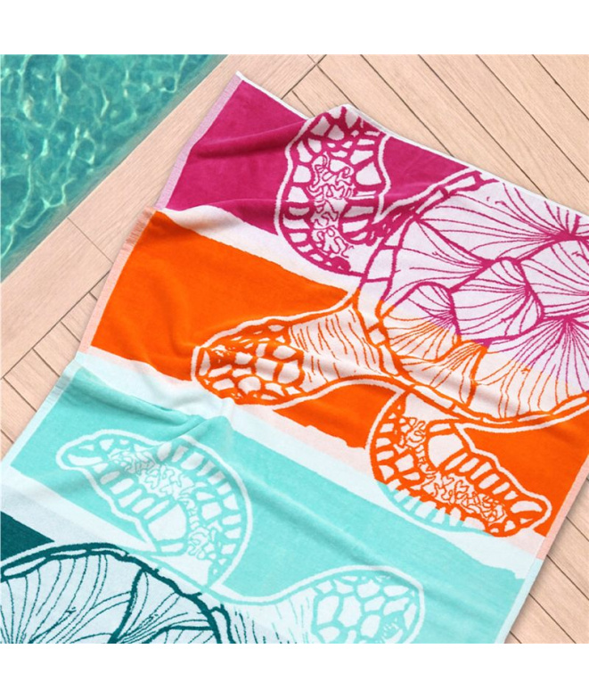 Serviette Plage et piscine Secaneta 90 x 165 cm...