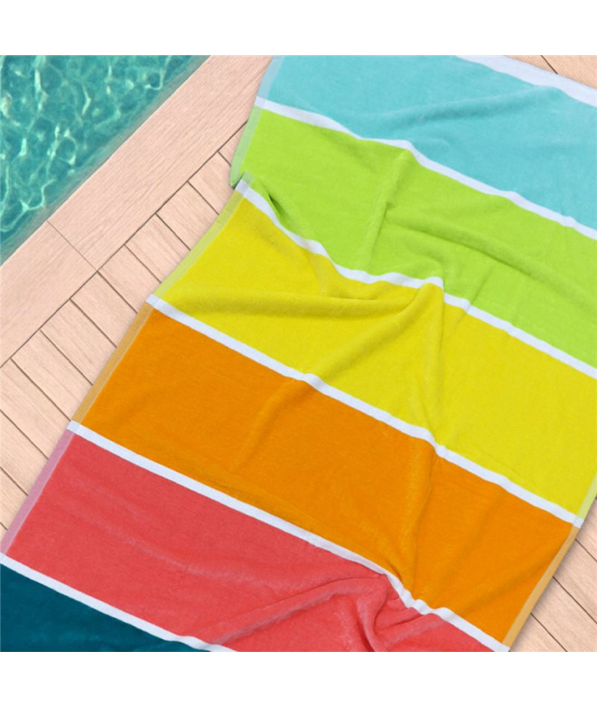 Serviette Plage et piscine Secaneta 90 x 165 cm...
