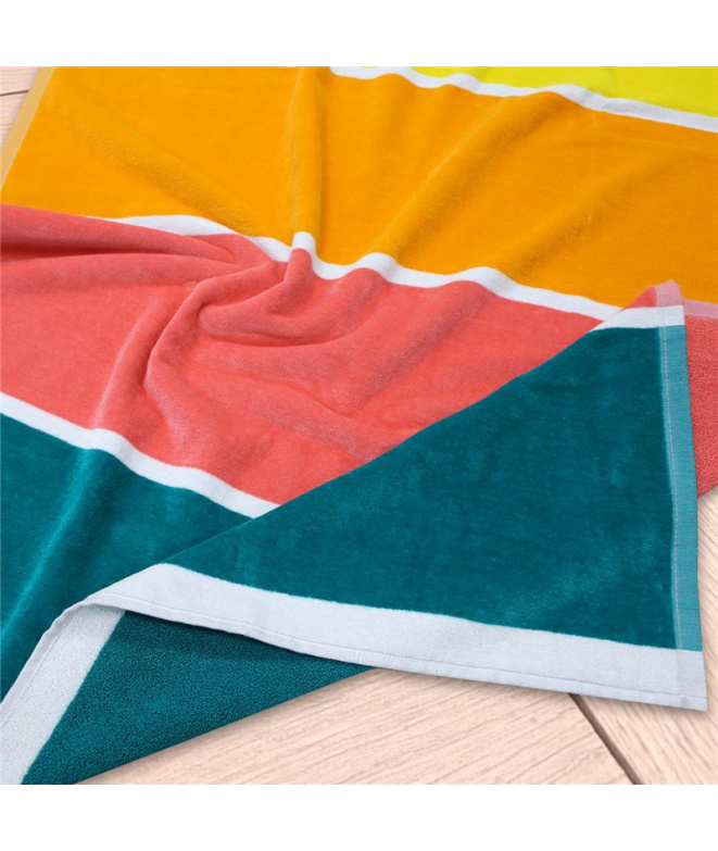 Serviette Plage et piscine Secaneta 90 x 165 cm...
