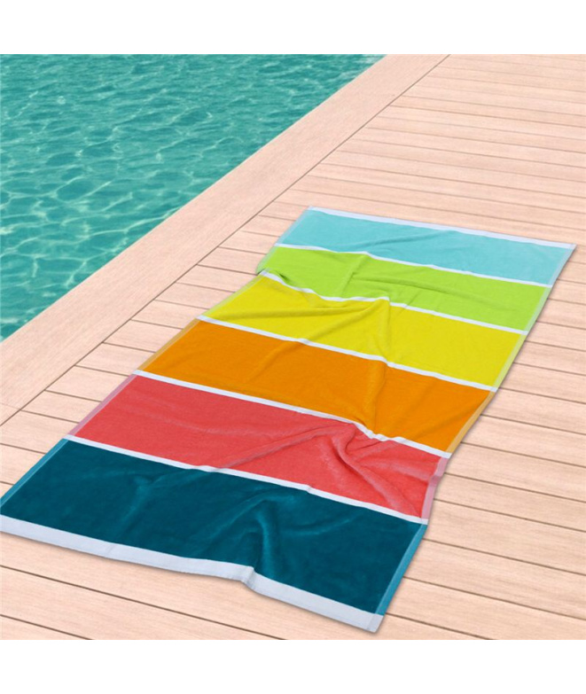 Serviette Plage et piscine Secaneta 90 x 165 cm...