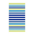 Toalha Praia e piscina Secaneta 90x165 Eg.Jacquard , cor azul-marinho.
