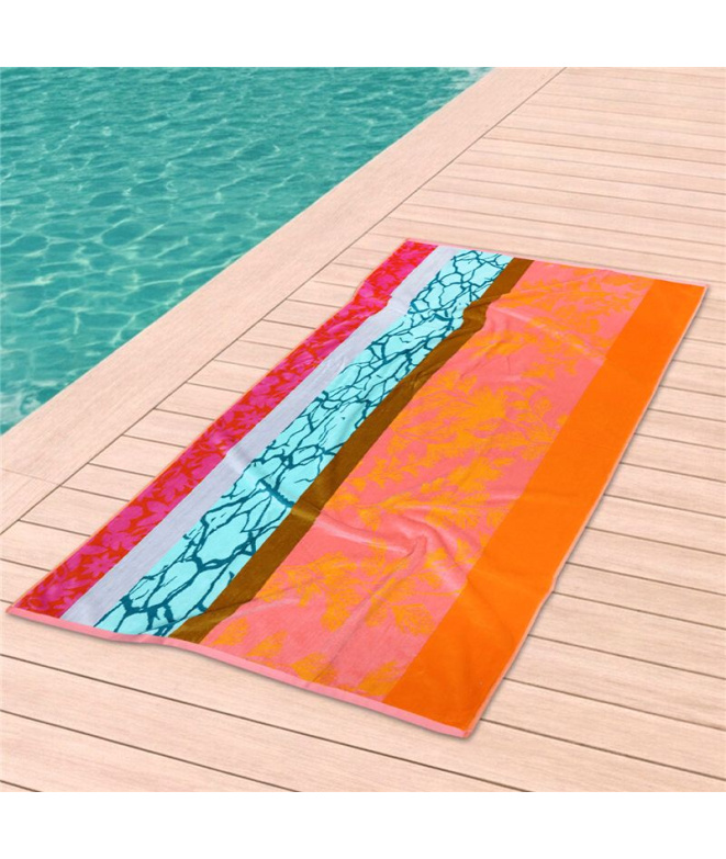 Serviette Plage et piscine Secaneta 90 x 165 cm...