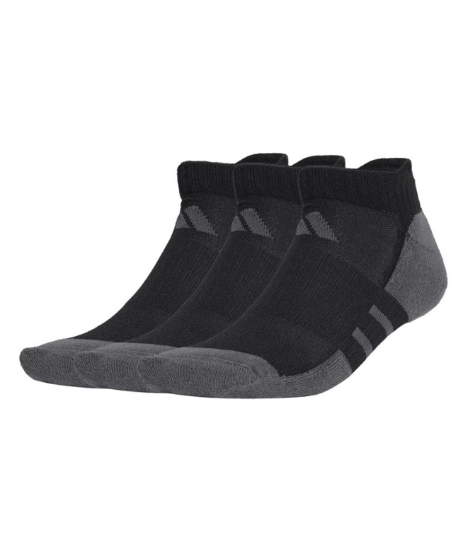 adidas Ess Cc Low 3P Fitness Meias /Cinza