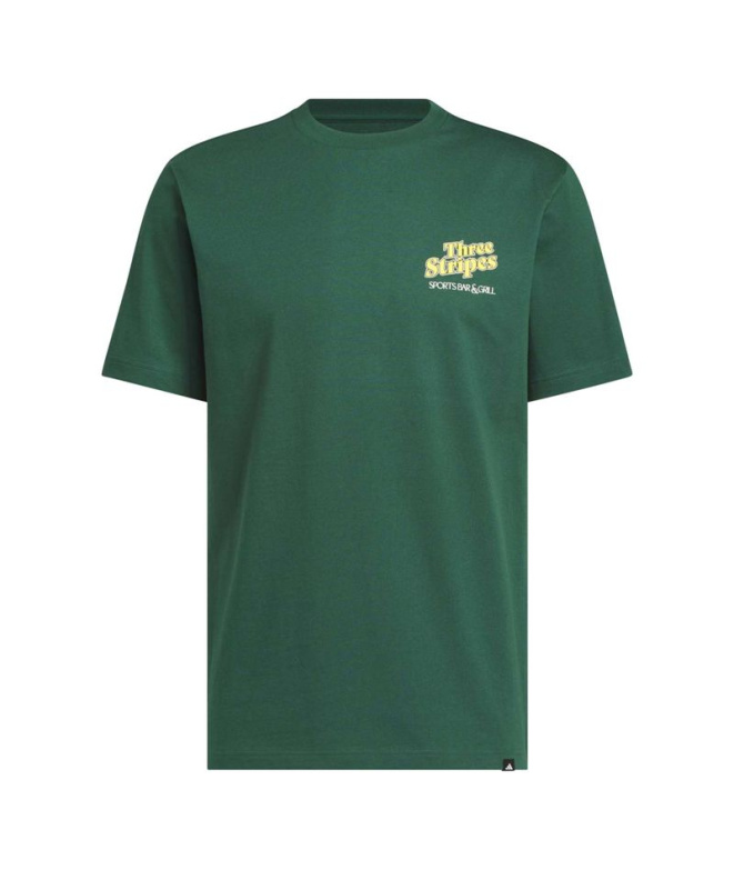 T-shirt adidas M Spbr Bilard vert