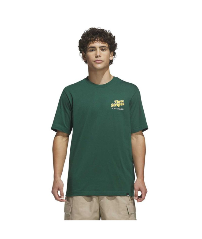 Camiseta adidas M Spbr Bilard Verde
