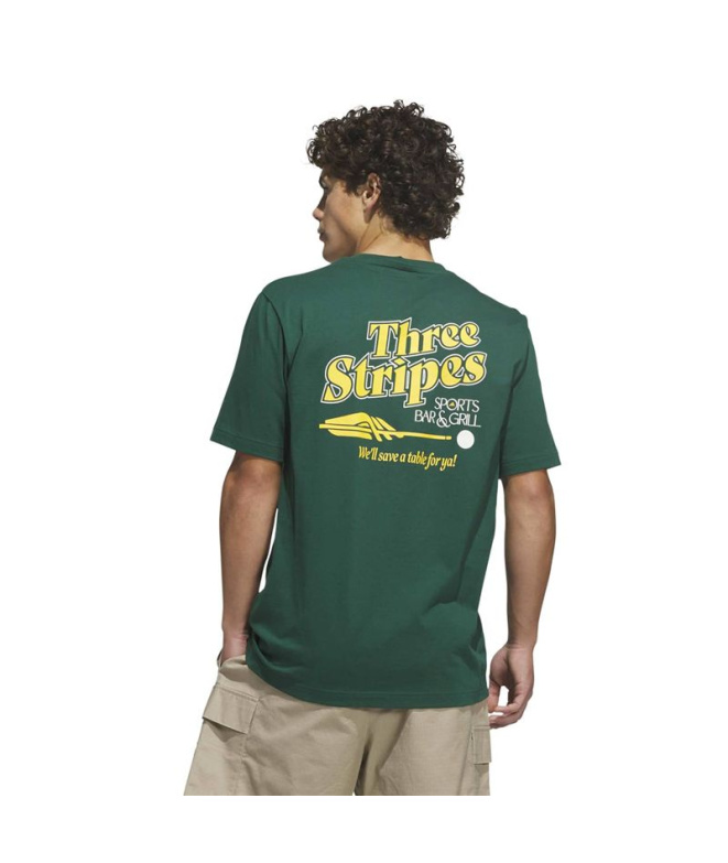 Camiseta adidas M Spbr Bilard Verde