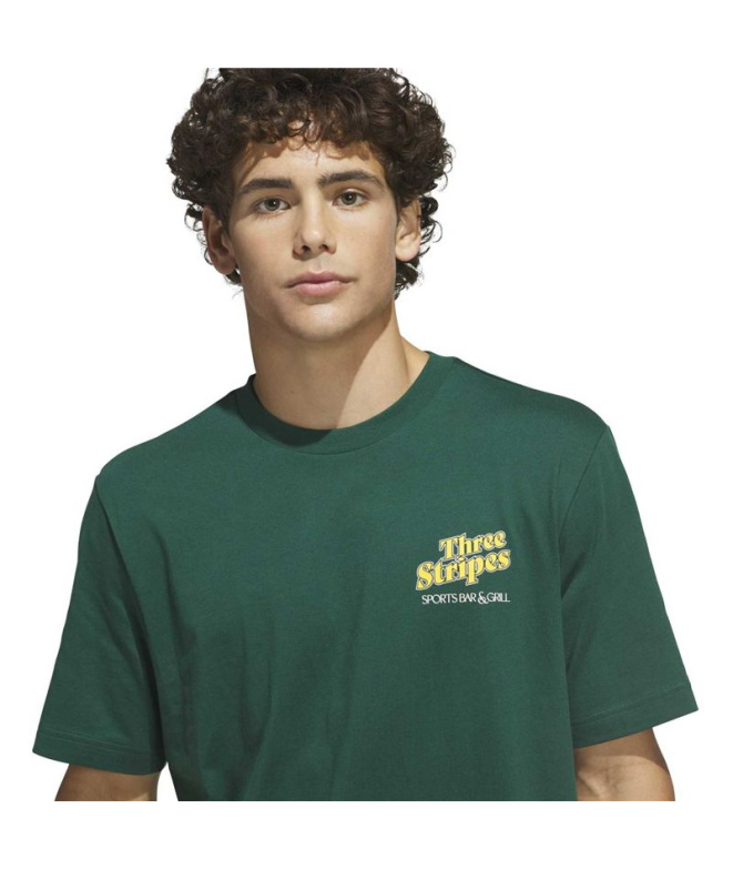 Camiseta adidas M Spbr Bilard Verde