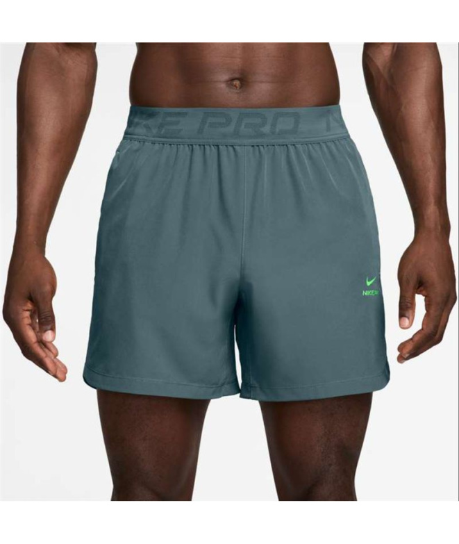 Calça Futebol Homem Nike NP DF NPT 6In verde