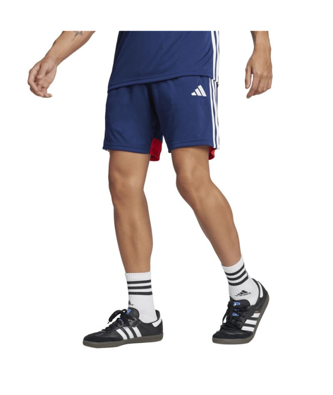 Calça de Futebol adidas Tiro Es Sho Homem Azul...