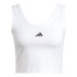 Camiseta adidas Small Logo Sj Tank Mulher Branco/Preto