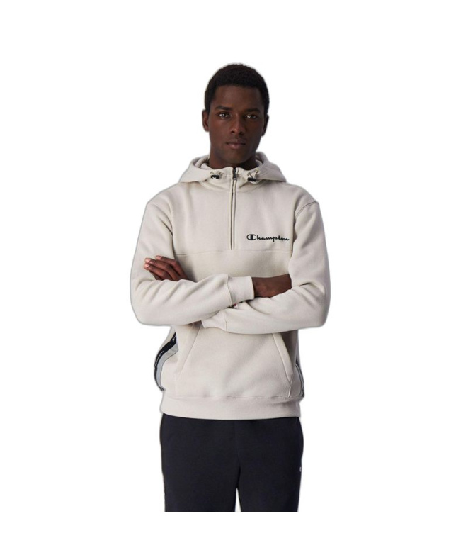 Homme zippé beige Champion Legacy Sweat