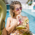 Porte-gobelet Bouée Golden Swan Swim Essentials 17 cm
