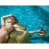Bóia porta-copos Swim Essentials Golden Swan, 17 cm