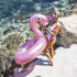 Flotador Swim Essentials Flamingo Rose Gold 95 cm