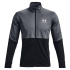 Casaco de treino Under Armour Piquet tamanho M cinza