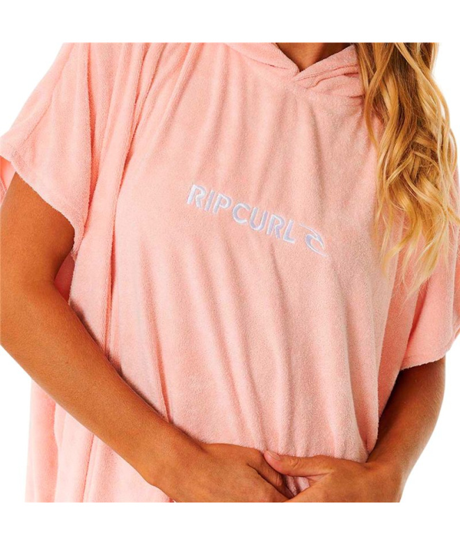 Toalla Poncho Rip Curl Classic Surf Rosa