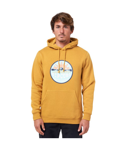 Sweat capuche jaune Homme Rip Curl Down The Line