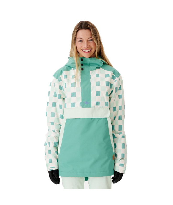 Casaco Rip Curl Rider Anoraque Mulher Verde...