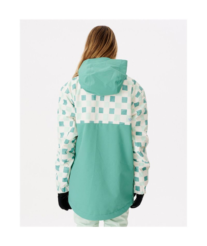 Casaco Rip Curl Rider Anoraque Mulher Verde...