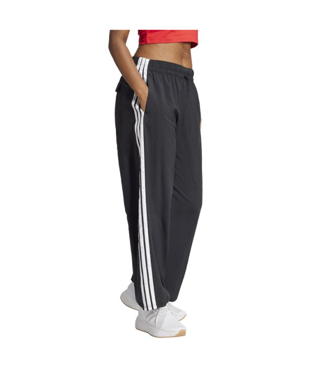 Calça Mulher adidas 3 Stripes preta/branca