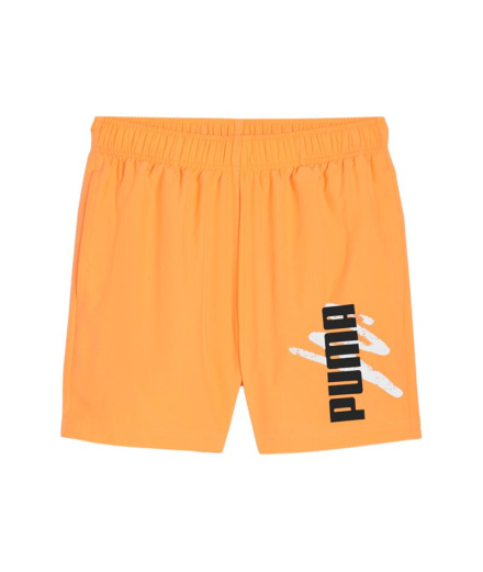 Calça Homem Puma Essentials+ Logo Lab laranja