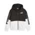 Veste Puma Power Colorblock Enfant noir et blanc