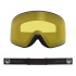 Óculos de snowboard Dragon Pxv2 amarelos