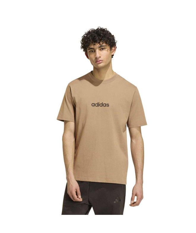 adidas M Lin Sj T Caqsei/ Camiseta Preta