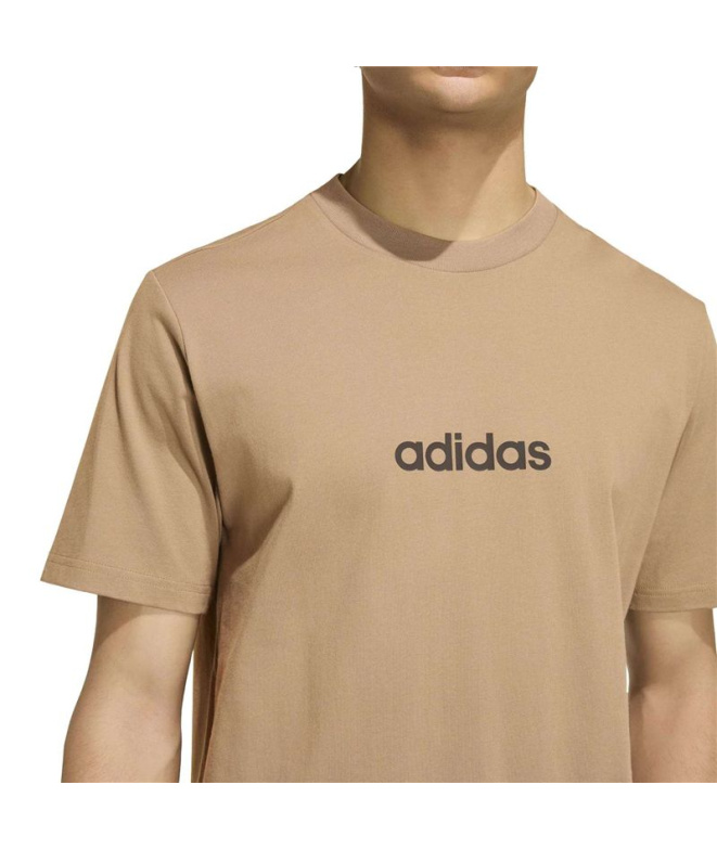 adidas M Lin Sj T Caqsei/ Camiseta Preta