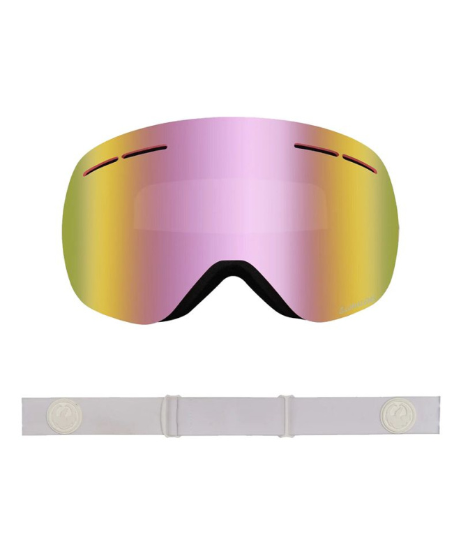 Lunettes de snowboard Dragon X1s blanches