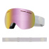 Óculos de snowboard Dragon X1s brancos