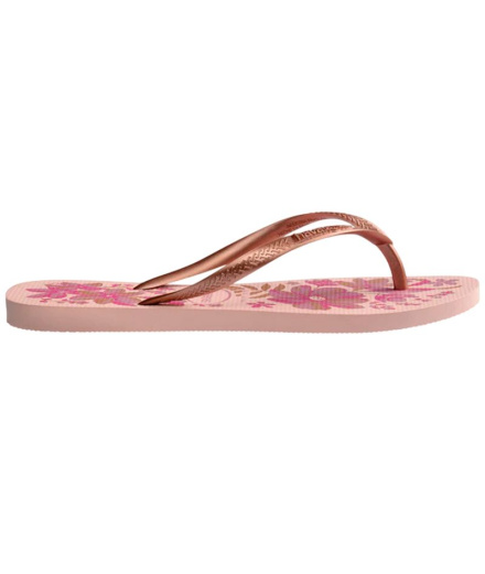 Tongs Havaianas Slim Organic roses