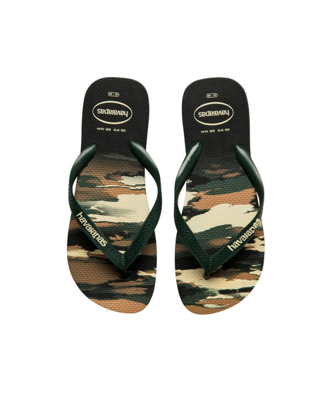 Chanclas Havaianas Top Camu / Negro/Verde