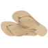 Havaianas Slim Glitter II Femme Tongs Gris Sable