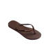 Havaianas Slim Glitter II Femme Tongs Marron