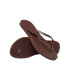 Havaianas Slim Glitter II Femme Tongs Marron