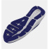 Chaussures bleues Under Armour Charged Pursuit 3 Twist Homme