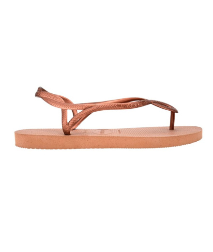 Sandálias Havaianas Luna Homem tom ouro rosa