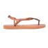 Sandálias Havaianas Luna Homem tom ouro rosa
