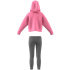 Conjunto adidas Fleece Niña Pink